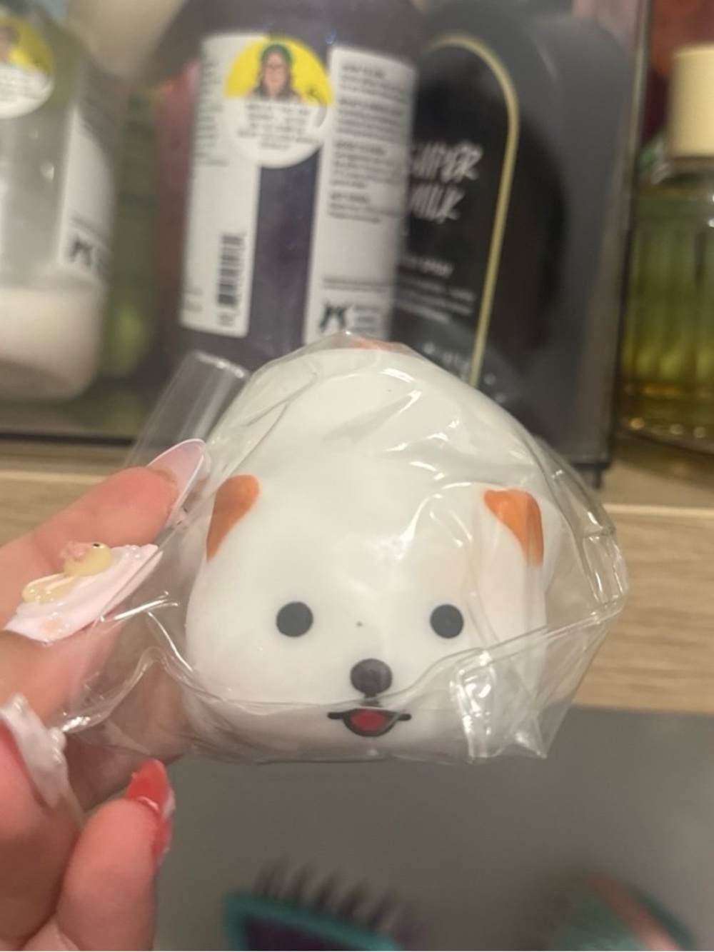 NEW CRUNCHY SQUISHY DOG FIDGET TOY ASMR SATISFYING SQUISH